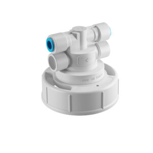 Head serial flow with wall bracket 1/4" (Exclusive)