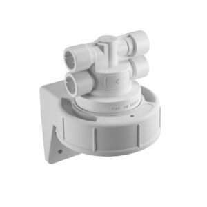 Head single side flow with wall bracket 1/4" (Exclusive)