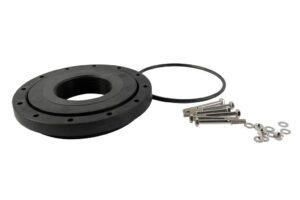 Adapter 6" flange - 4" thread with O-ring
