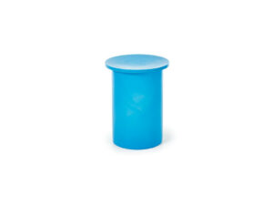Brine Tank 1000L with lid - Roto Molded Blue