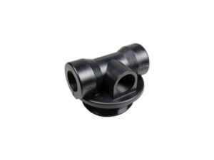 Clack distributor head for 3/4" opening + 3/4" side opening
