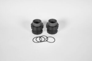 Connection 1"1/2 Iso EPDM - 2 Pieces