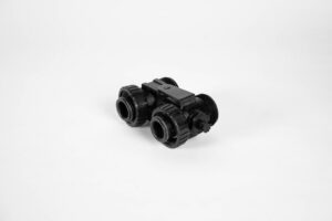 External in-line mixing valve