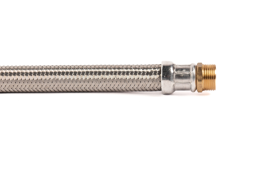 HSH Superflex Stainless Steel 3/4" M x 3/4" F - DN20 - 80 cm - Image 3