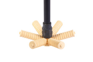 Riser tube with threaded lateral system 1"1/2 (magnum) for 21" and 24" vessels