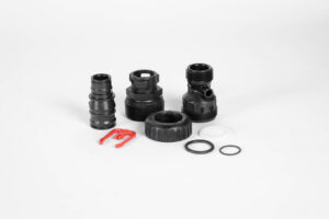 WS2 Drain Fitting 1" male BSP straight without silencer