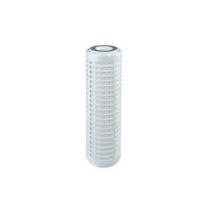 Pleated sediment cartridges
